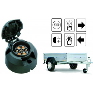 7 PIN - Univerzální elektroinstalace (s modulem) pro tažné zařízení